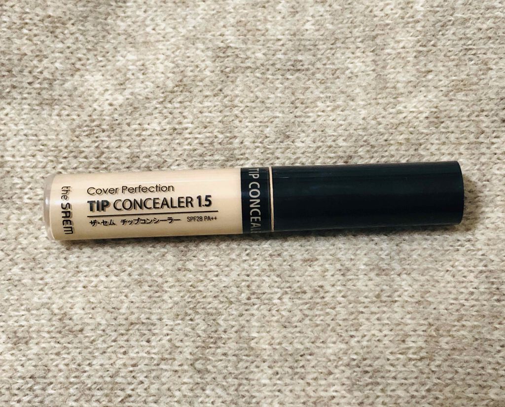 カバーパーフェクション チップコンシーラー/the SAEM/リキッドコンシーラーを使ったクチコミ(1枚目)