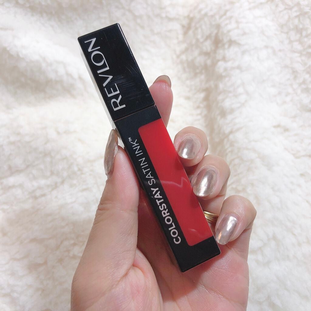 カラーステイ サテン インク/REVLON/口紅を使ったクチコミ(6枚目)