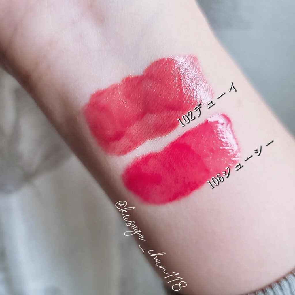 フルーティーグラムティント/Laka/リップティントを使ったクチコミ(2枚目)