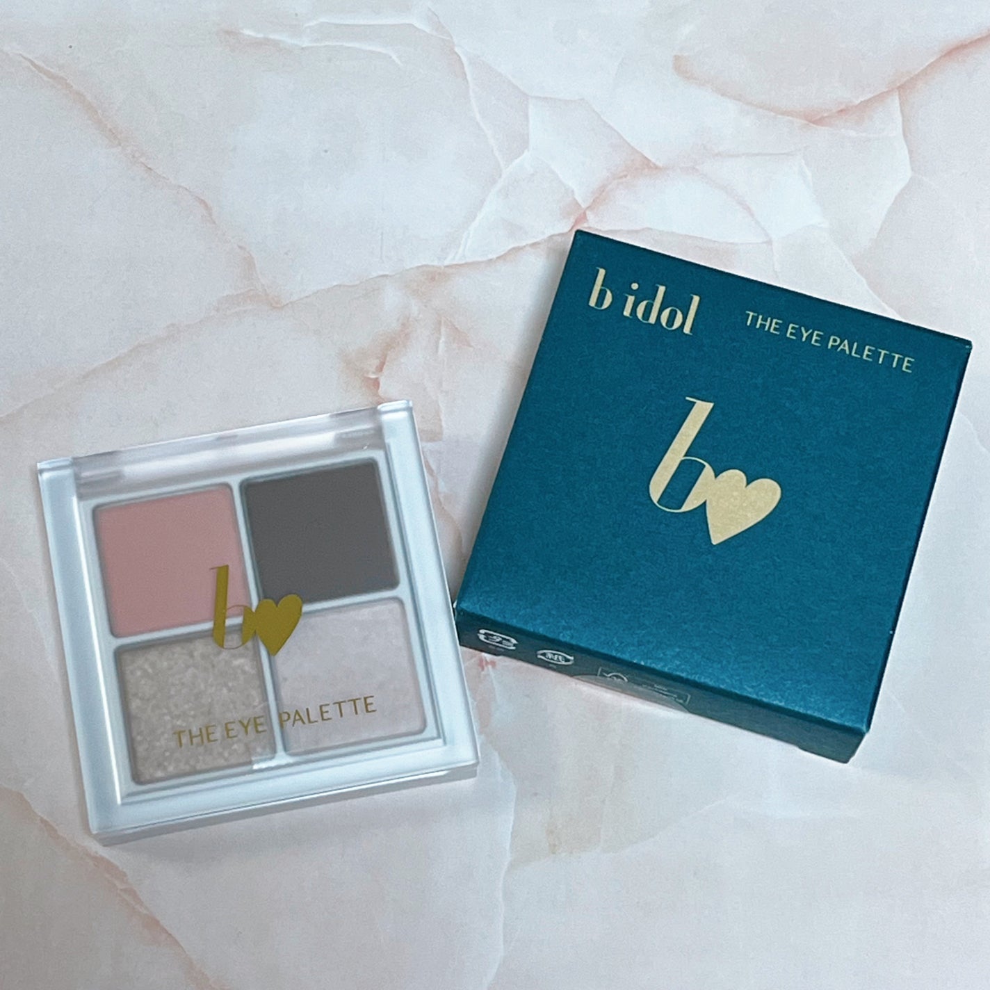 THE アイパレR/b idol/アイシャドウパレットを使ったクチコミ(1枚目)