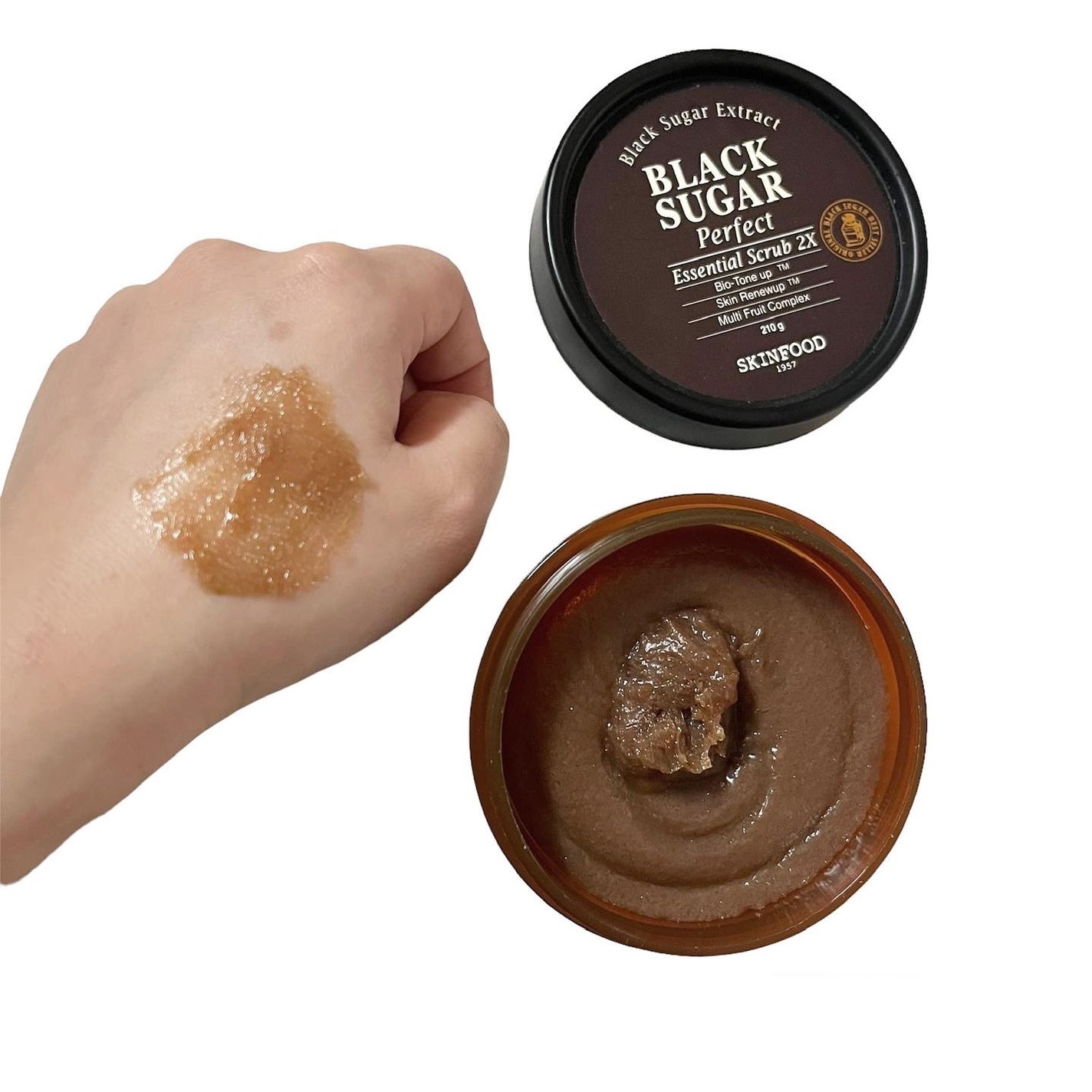 ブラックシュガー パーフェクト エッセンシャル スクラブ2X/SKINFOOD/洗い流すパック・マスクを使ったクチコミ(6枚目)