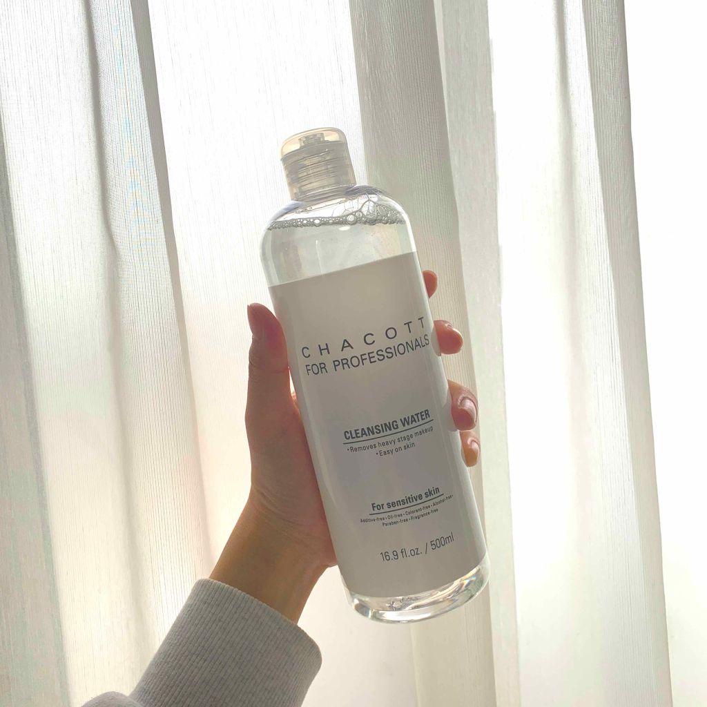 クレンジングウォーター/チャコット・コスメティクス/クレンジングウォーターを使ったクチコミ(1枚目)