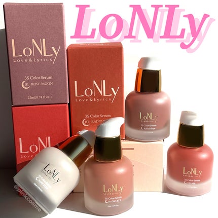 3S カラーセラム/LoNLy /リキッドチークを使ったクチコミ(1枚目)