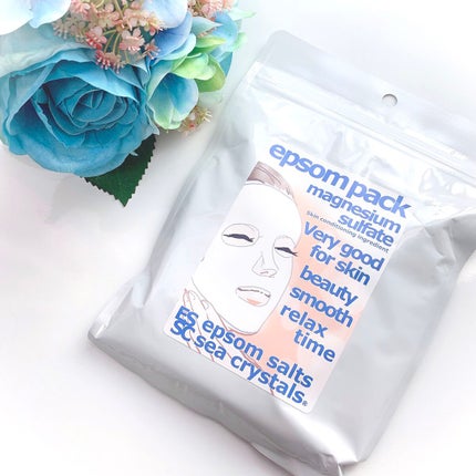 エプソムパック/sea crystals/シートマスク・パックを使ったクチコミ(2枚目)