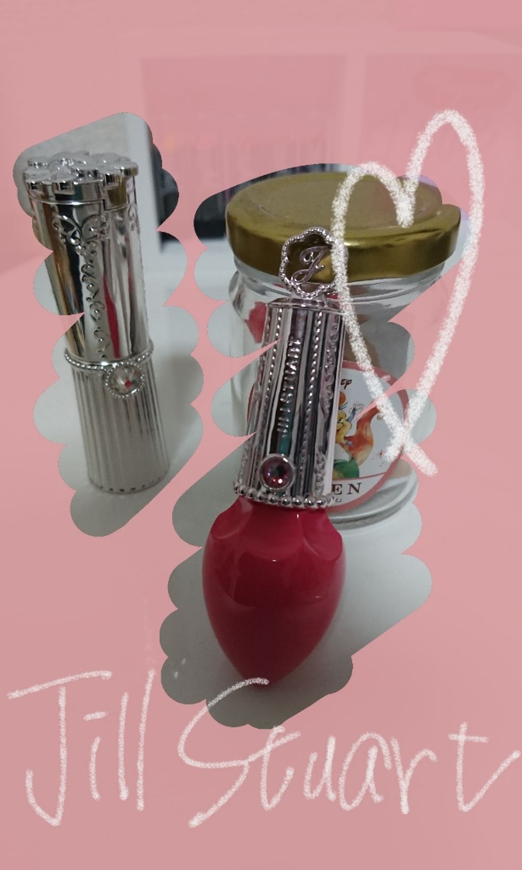 フォーエヴァージューシー オイルルージュ/JILL STUART/口紅を使ったクチコミ（1枚目）