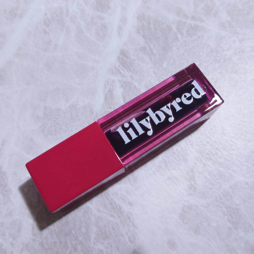 ジューシーライアー ウォーターティント 04 ブラックベリーテキーラ(BLACKBERRY TEQUILA)/lilybyred/リップティントを使ったクチコミ（1枚目）