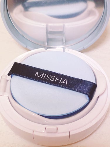 M クッションベース（ブルー）/MISSHA/化粧下地を使ったクチコミ（3枚目）