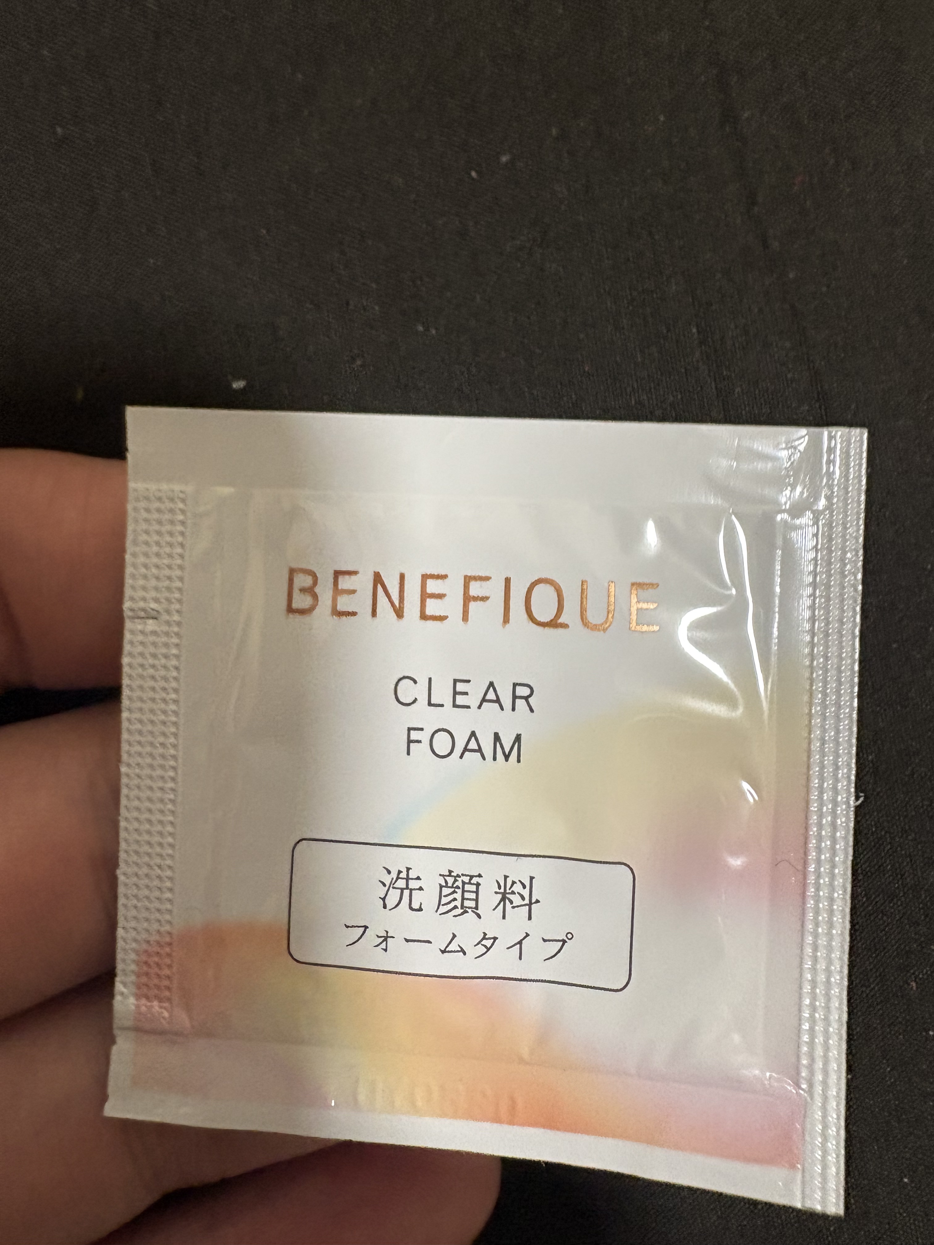 クリアフォーム/BENEFIQUE/洗顔フォームを使ったクチコミ（1枚目）