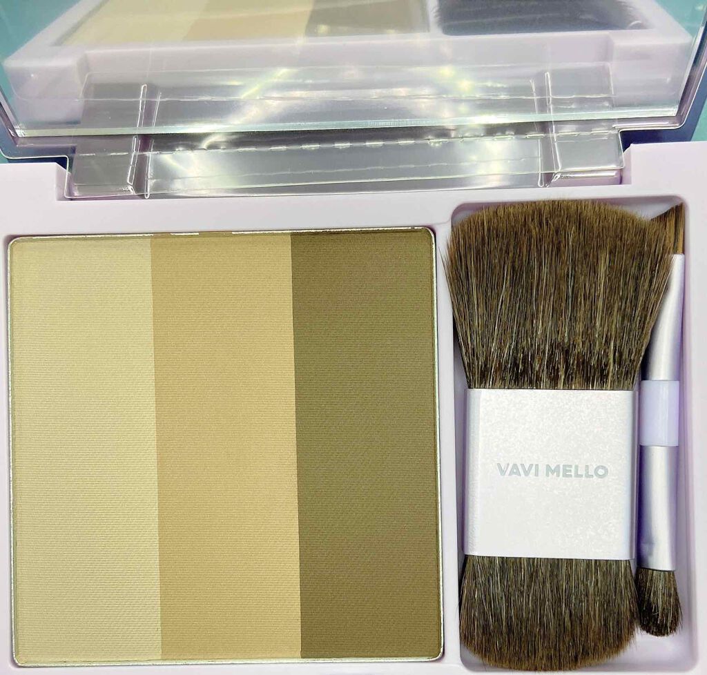 パーフェクトシェーディング&アイブロウ/VAVI MELLO/シェーディングを使ったクチコミ(2枚目)