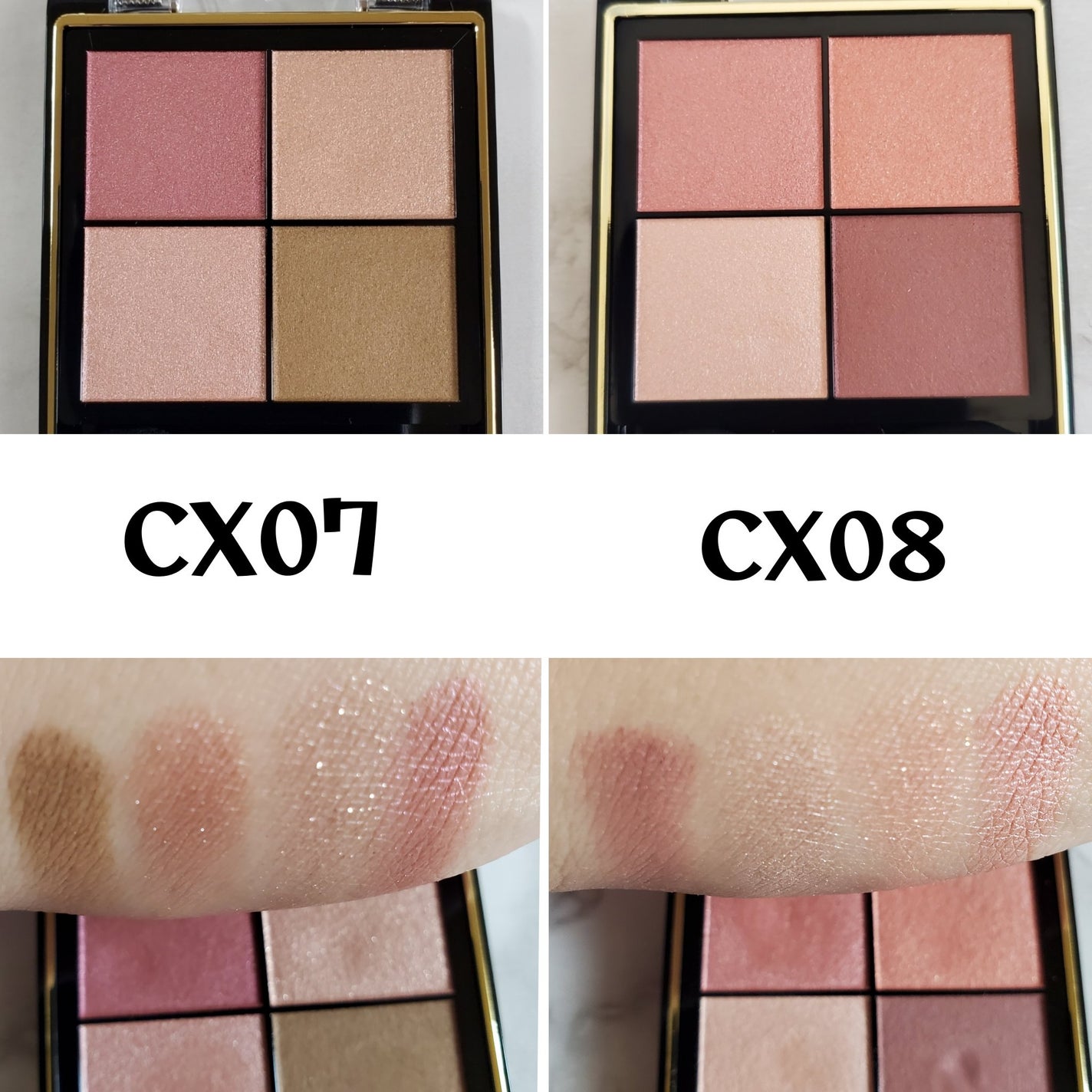 リアルクローズシャドウ/excel/アイシャドウパレットを使ったクチコミ(4枚目)