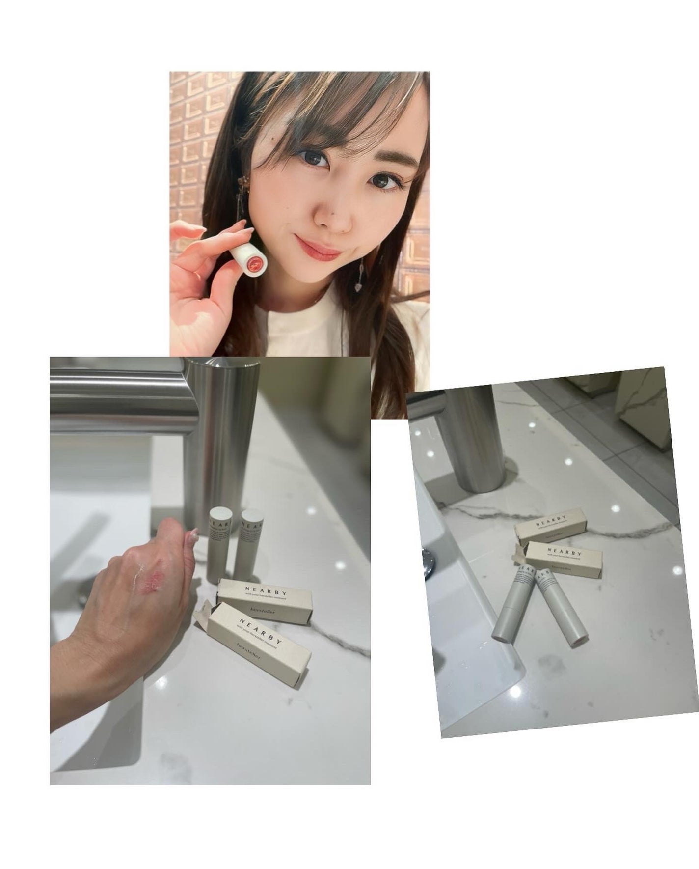 NEARBY Recharging Lip Balm/Hersteller/口紅を使ったクチコミ(3枚目)