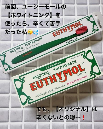 レギュラー歯ブラシ/EUTHYMOL/歯ブラシを使ったクチコミ(2枚目)