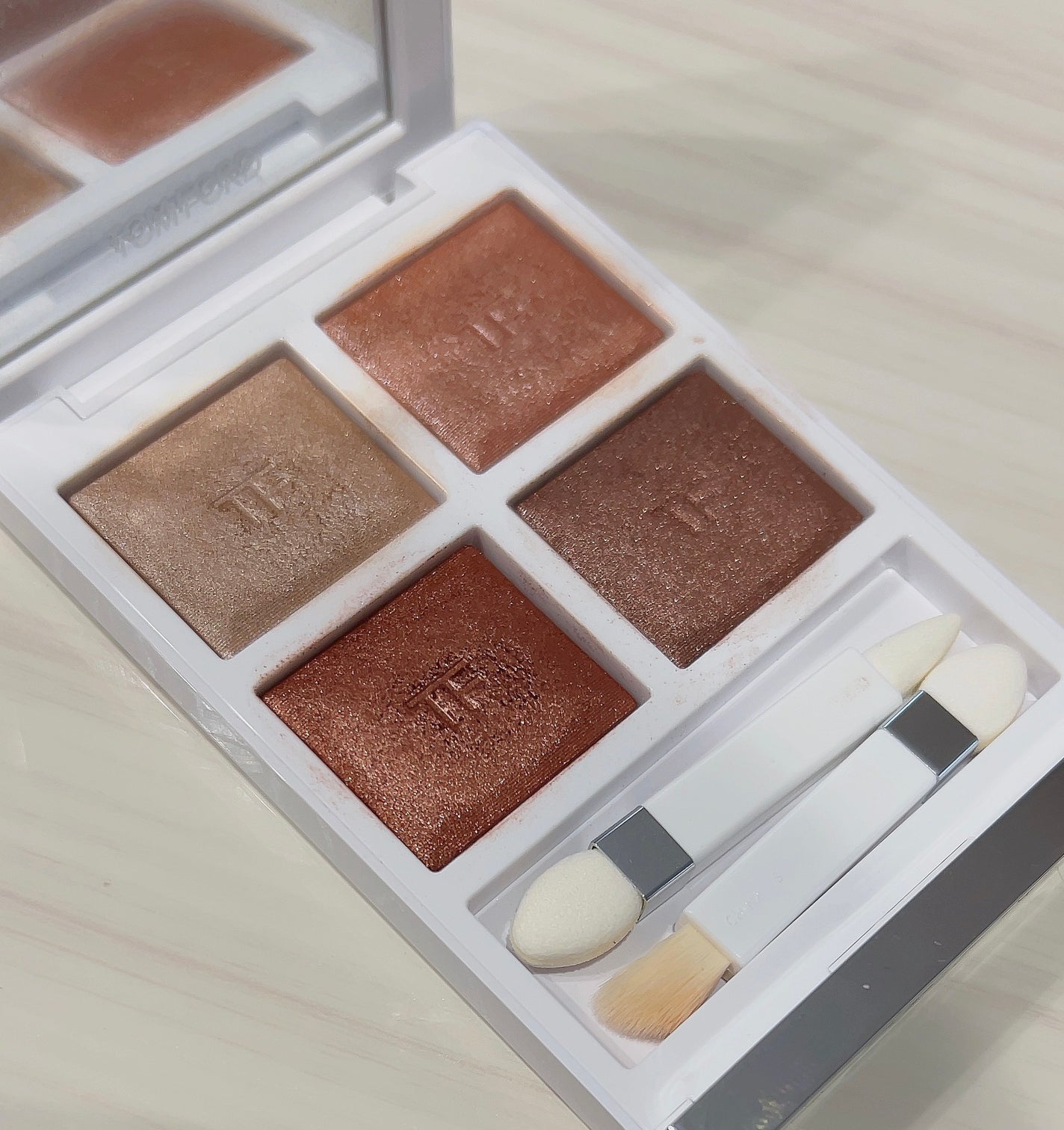 ソレイユ アイ カラー クォード/TOM FORD BEAUTY/アイシャドウパレットを使ったクチコミ(2枚目)