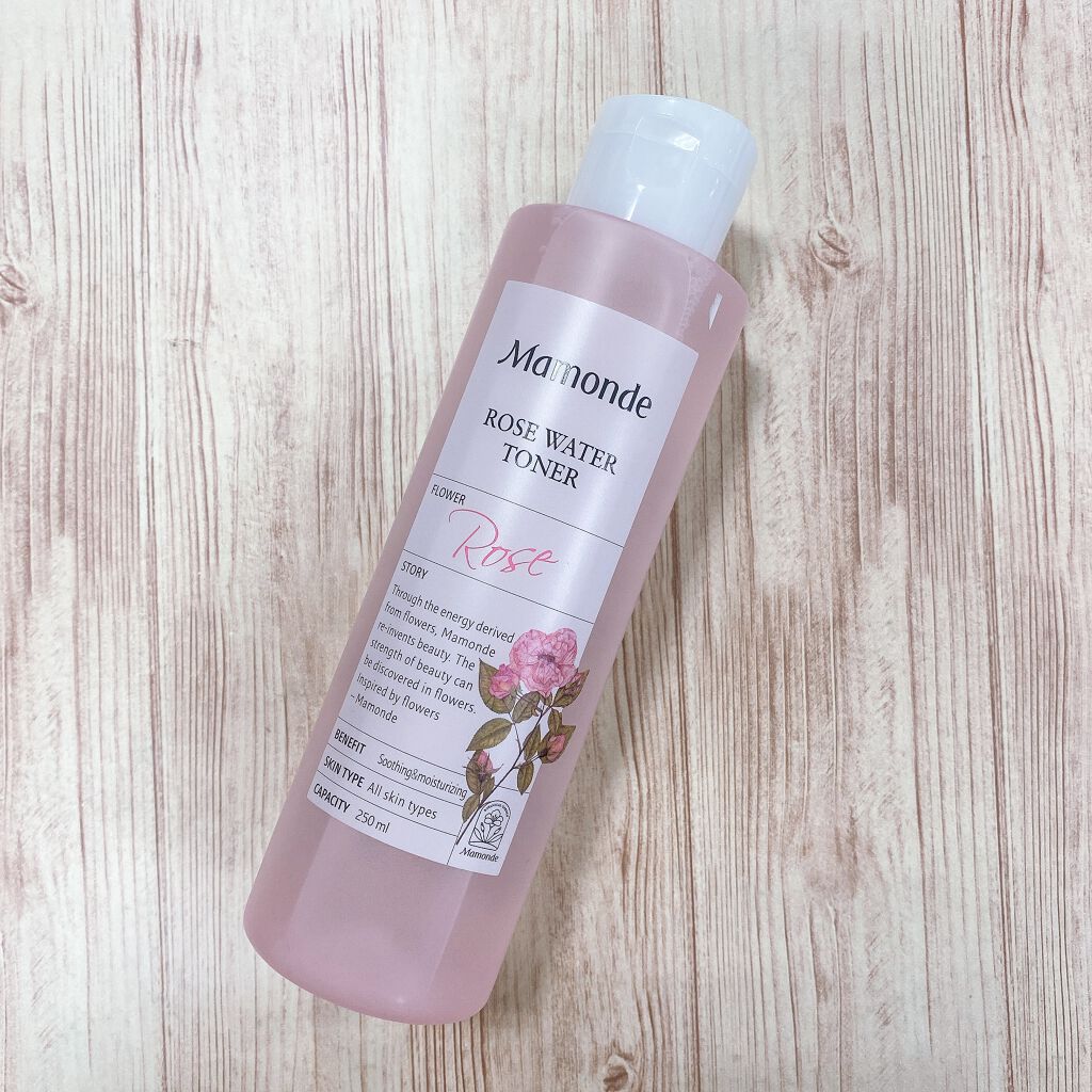 ローズウォータートナー/Mamonde/化粧水を使ったクチコミ(1枚目)