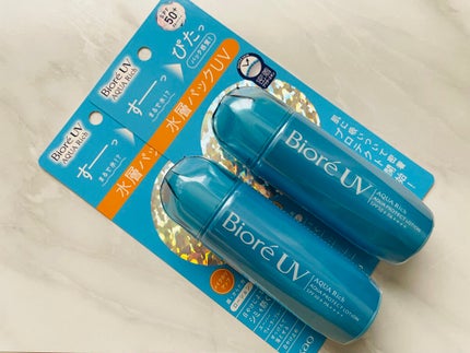 ビオレUV アクアリッチ アクアプロテクトローション(水層パック)/ビオレ/日焼け止めローションを使ったクチコミ(3枚目)