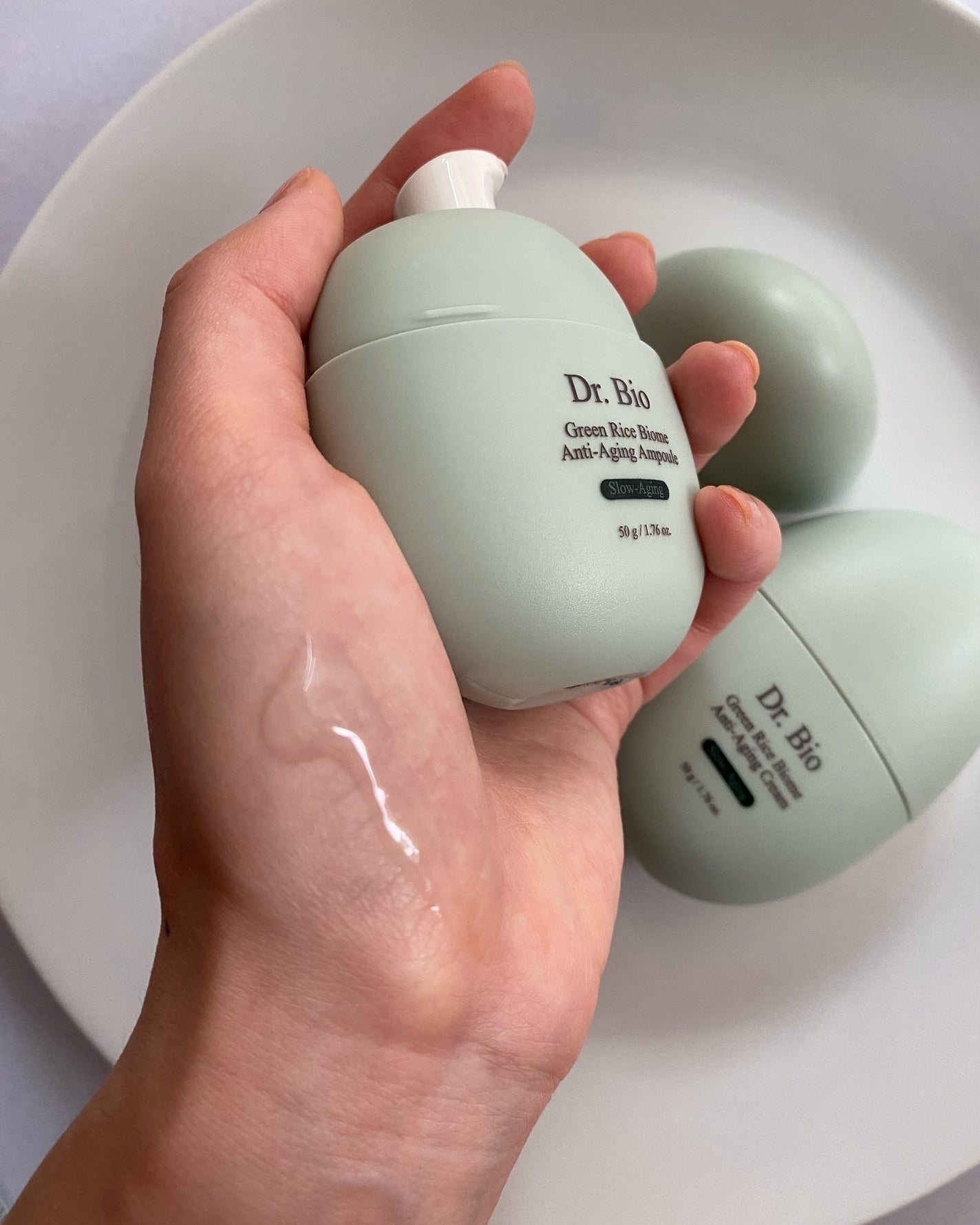 緑米バイオーム™トーンアップツヤアンプル/Dr.Bio/美容液を使ったクチコミ(3枚目)