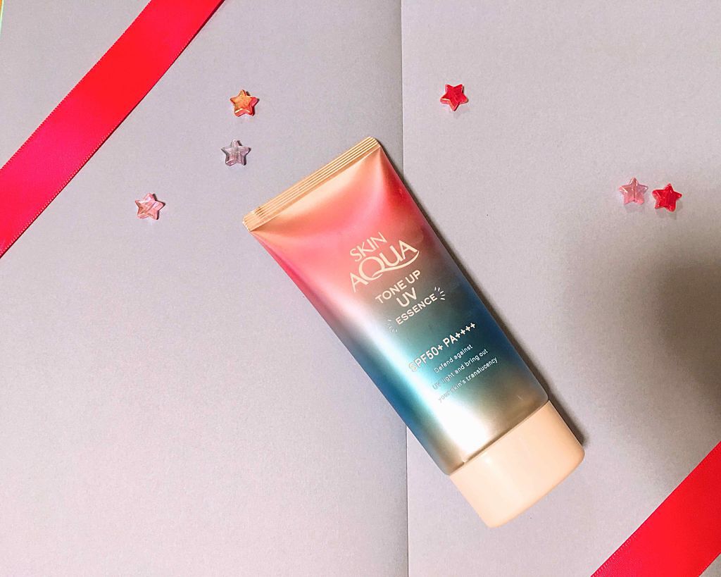 スキンアクア トーンアップUVエッセンス/スキンアクア/日焼け止めクリームを使ったクチコミ(1枚目)