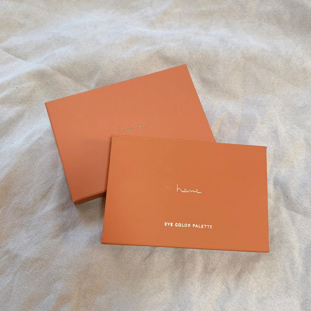アイカラーパレット/heme/アイシャドウパレットを使ったクチコミ（1枚目）