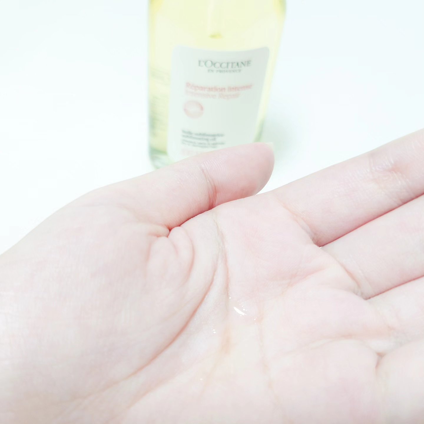 インテンシヴリペア ヘアオイル/L'OCCITANE/ヘアオイルを使ったクチコミ（2枚目）