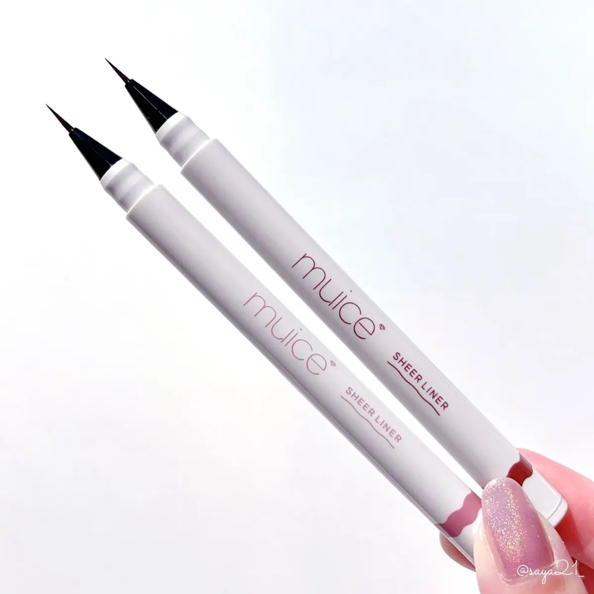 シリライナー/muice/リキッドアイライナーを使ったクチコミ（1枚目）