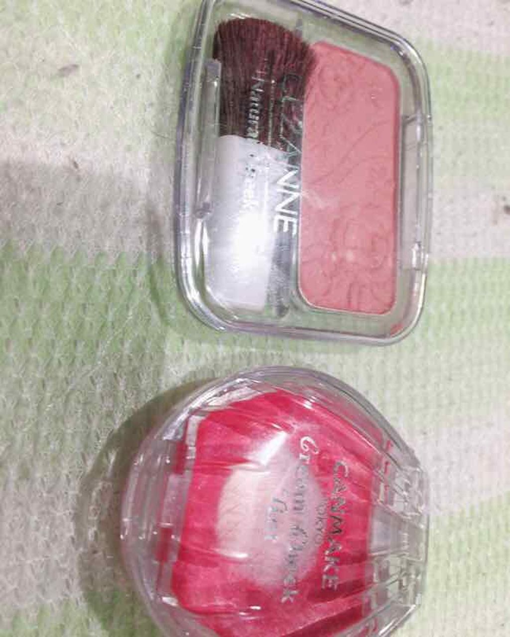 クリームチーク/キャンメイク/ジェル・クリームチークを使ったクチコミ（1枚目）