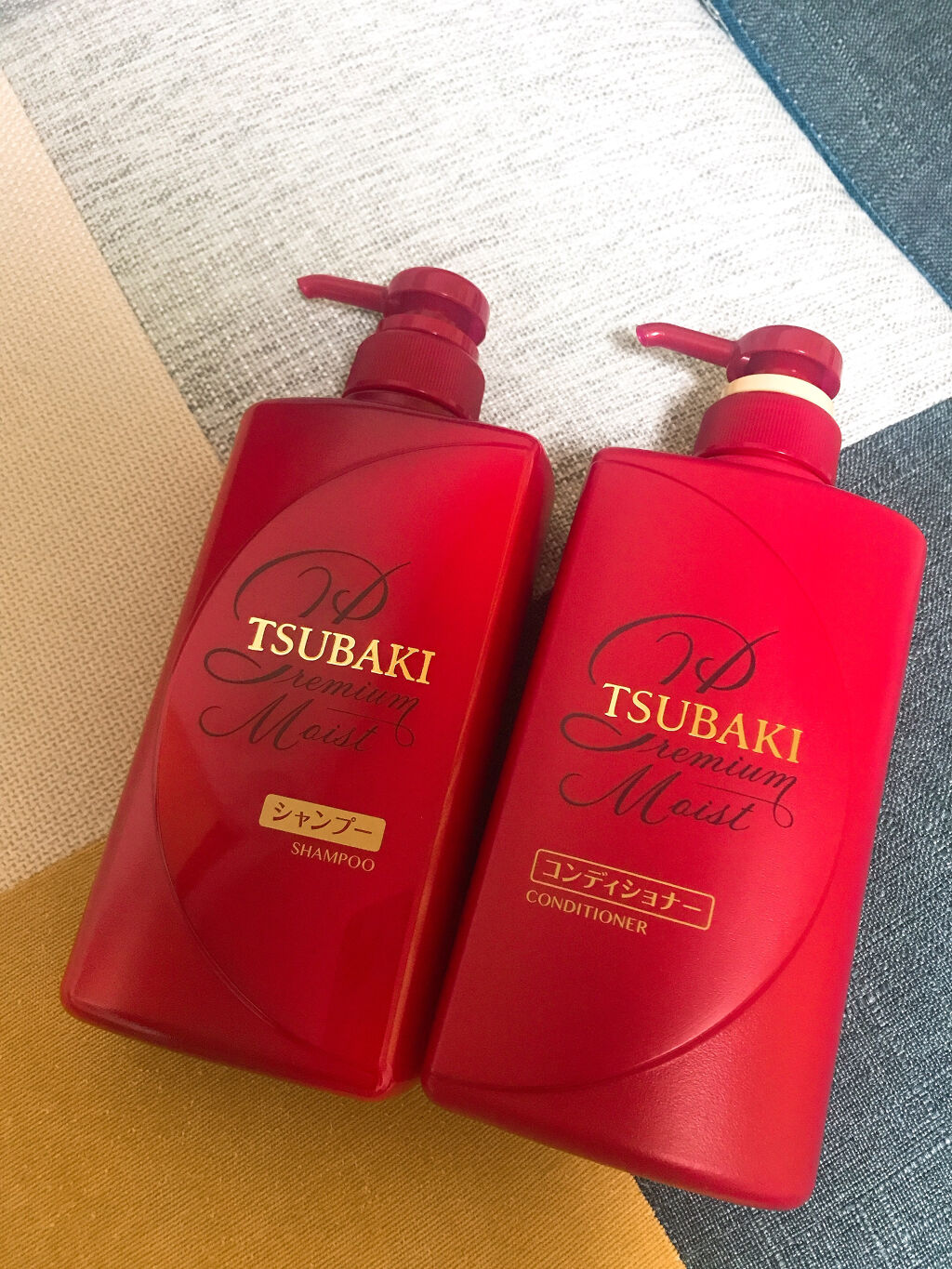 プレミアムモイスト シャンプー／ヘアコンディショナー/TSUBAKI/市販シャンプーを使ったクチコミ（1枚目）