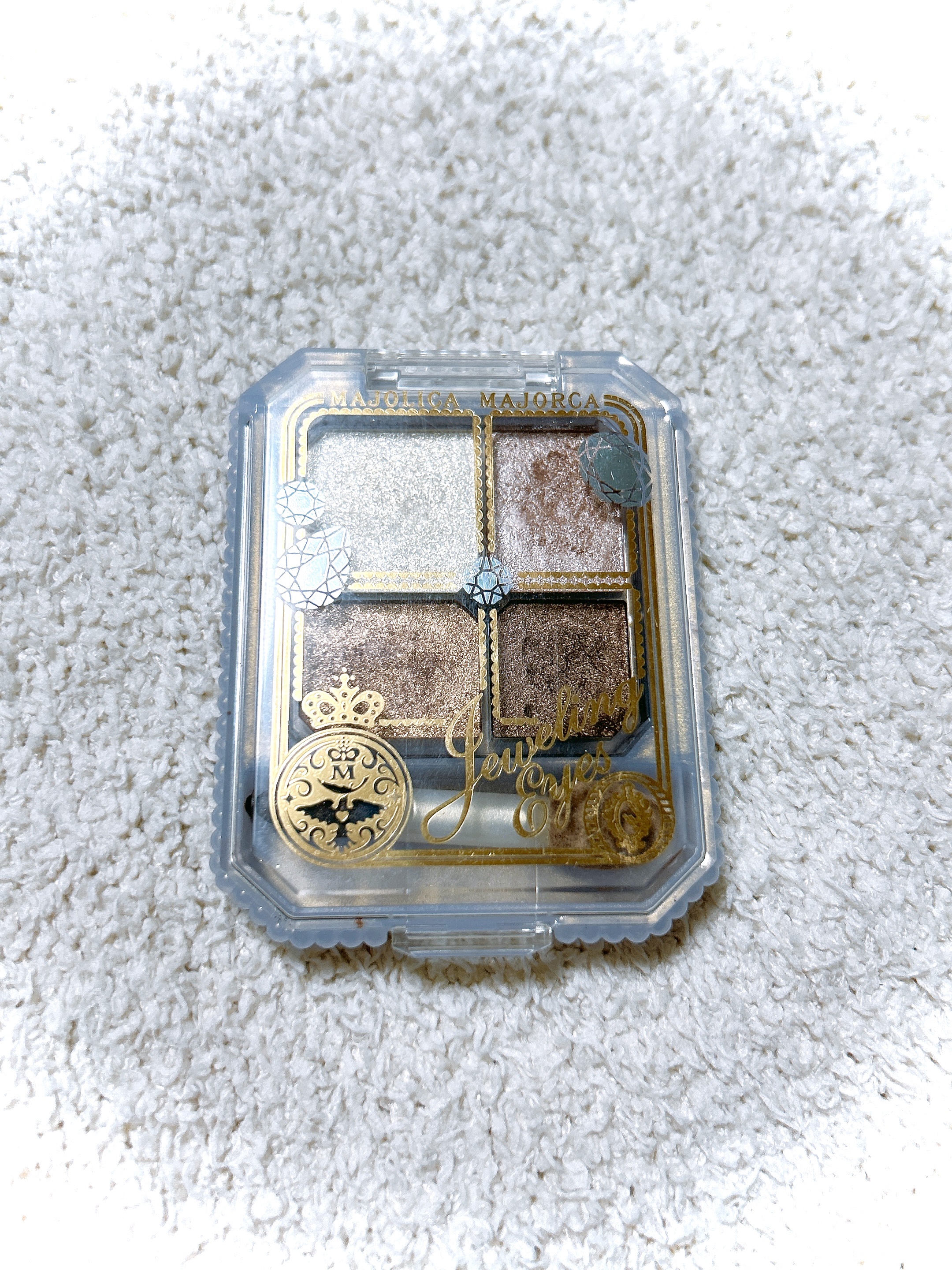 ジュエリングアイズ BR792 玉の輿/MAJOLICA MAJORCA/アイシャドウパレットを使ったクチコミ（1枚目）