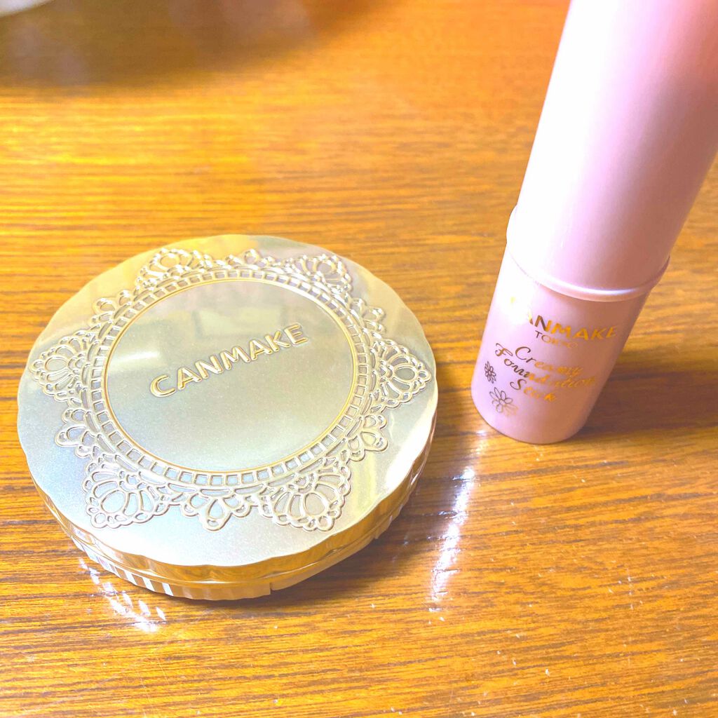 【旧品】マシュマロフィニッシュパウダー/キャンメイク/プレストパウダーを使ったクチコミ(1枚目)