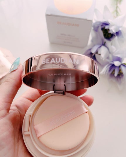 メッシュタイトアップクッション/BEAUDIANI/クッションファンデーションを使ったクチコミ(8枚目)