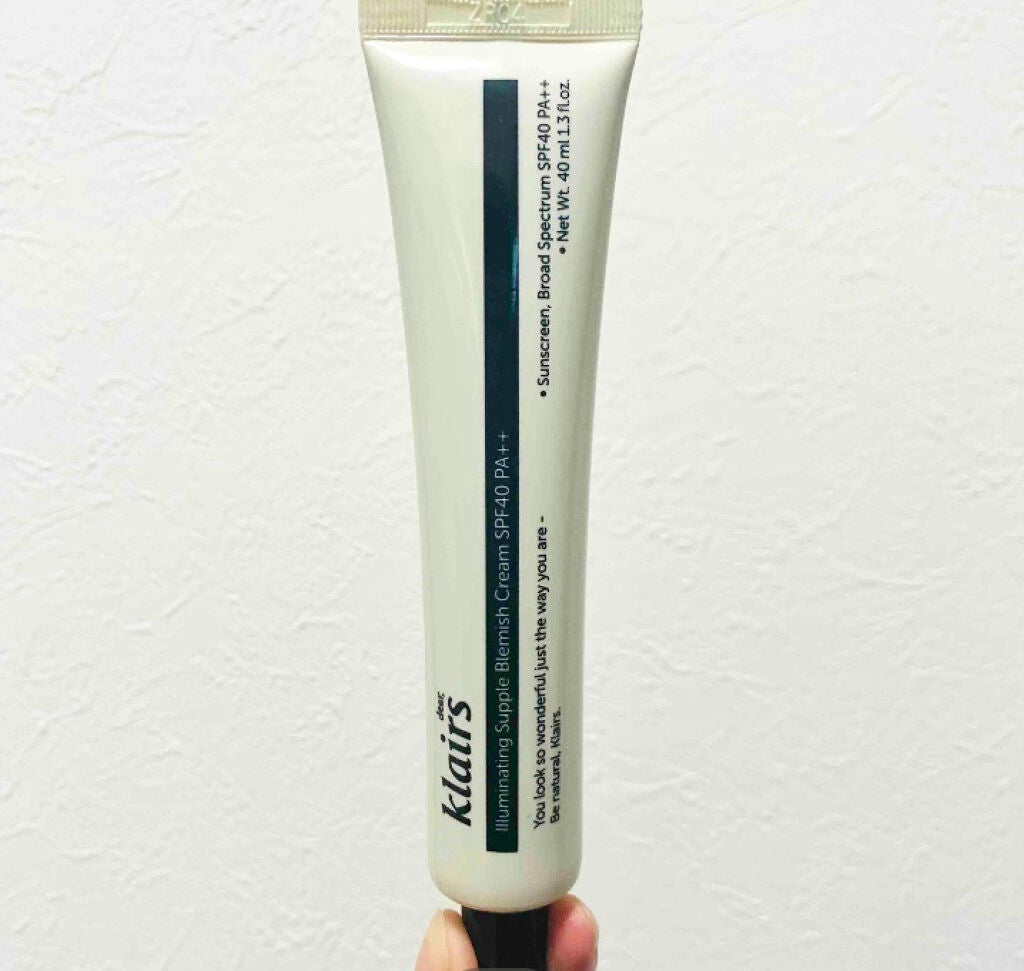 イルミネーティングサプルブレミッシュクリーム(40ml)/Klairs/化粧下地を使ったクチコミ(2枚目)