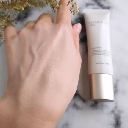 薬用クリアエステヴェール/Macchia Label/リキッドファンデーションを使ったクチコミ(6枚目)