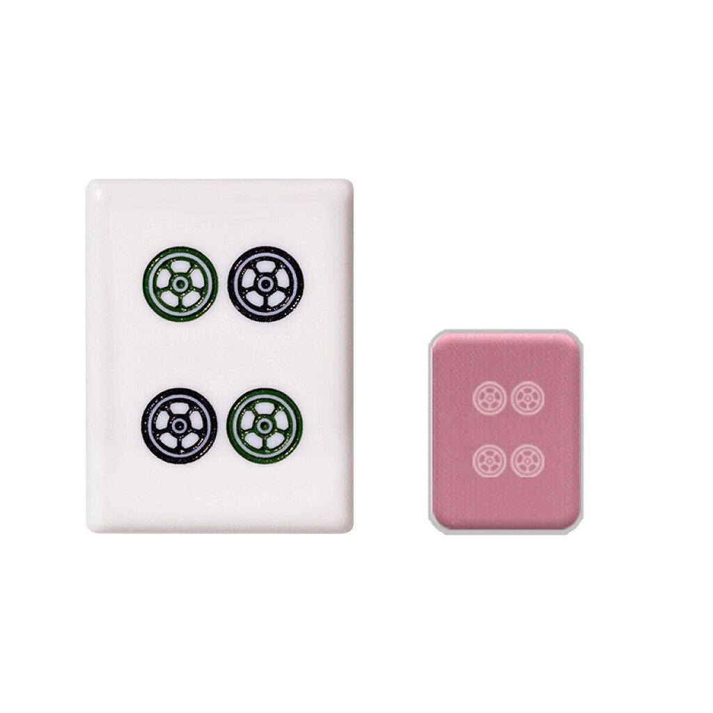 麻雀アイシャドウ 四筒【スーピン】ロータスピンク