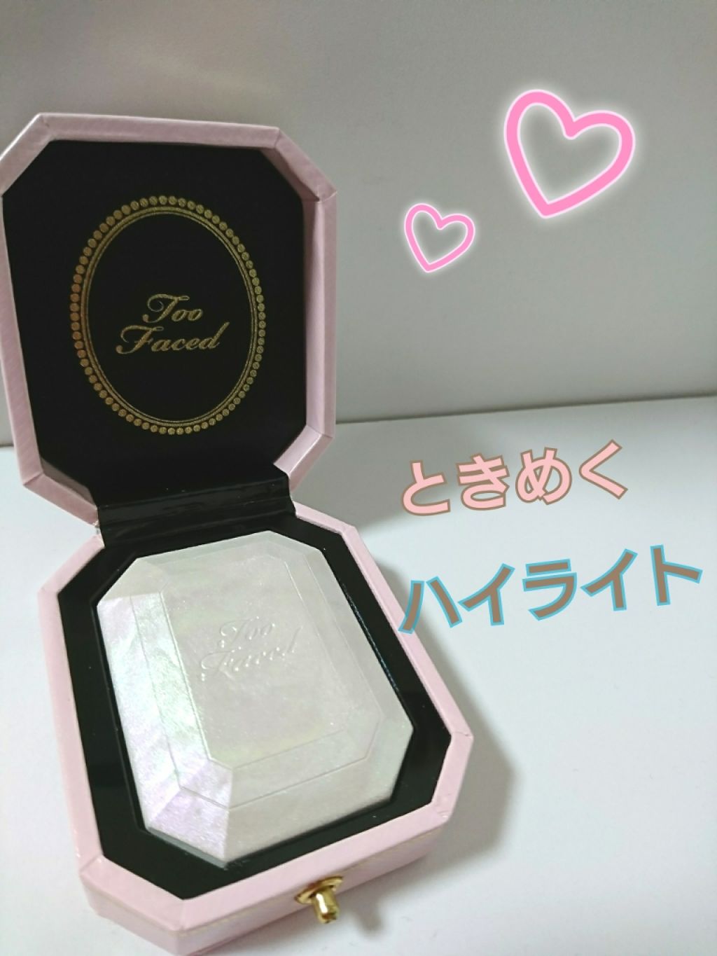 ダイヤモンドライト ハイライター ブラシ/Too Faced/メイクブラシを使ったクチコミ（1枚目）