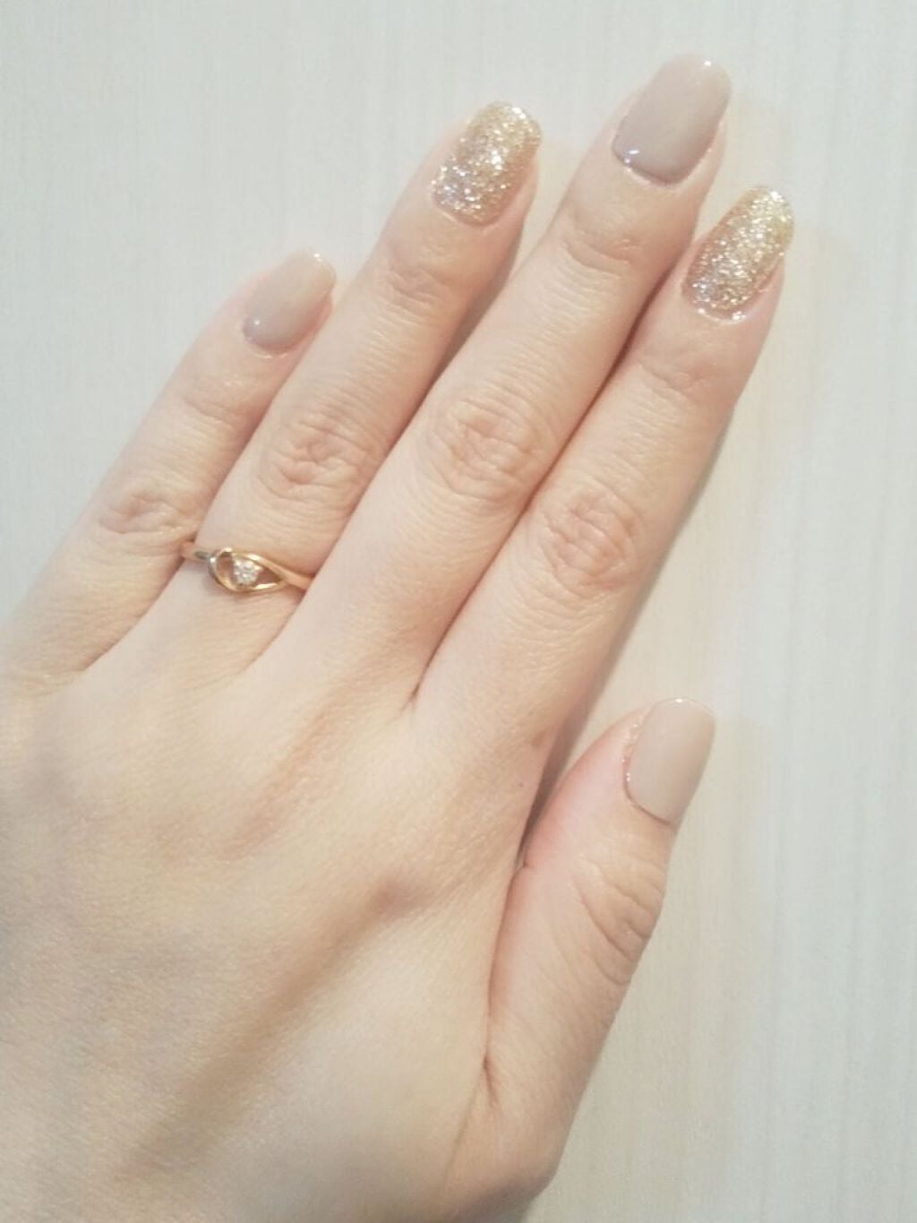 セミキュアジェルネイル(ハンド)/ohora/ネイルシールを使ったクチコミ(1枚目)