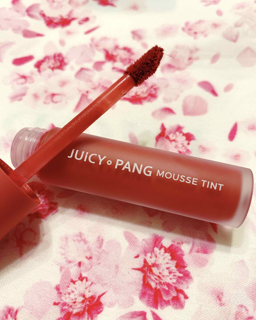 ジューシーパン ムースティント/A’pieu/リップティントを使ったクチコミ（2枚目）