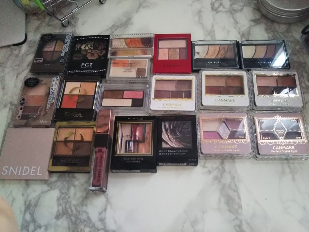 スキニーリッチシャドウ/excel/アイシャドウパレットを使ったクチコミ（1枚目）