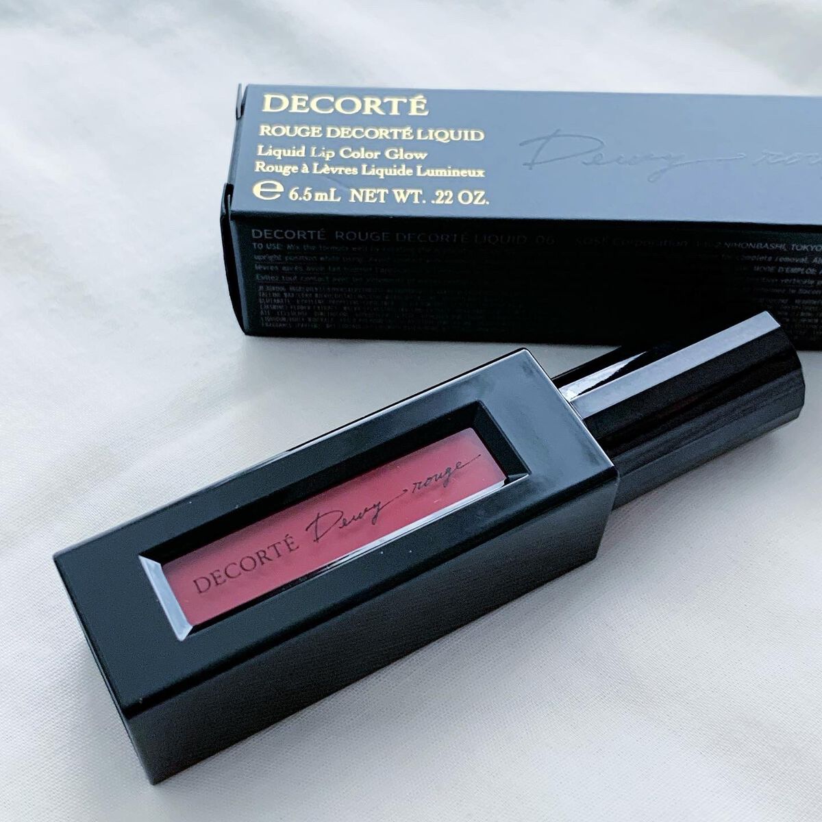 ルージュ デコルテ リキッド/DECORTÉ/口紅を使ったクチコミ（2枚目）