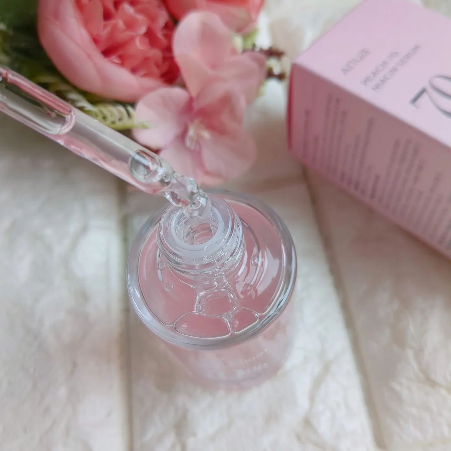 桃70%ナイアシンセラム/Anua/美容液を使ったクチコミ（3枚目）