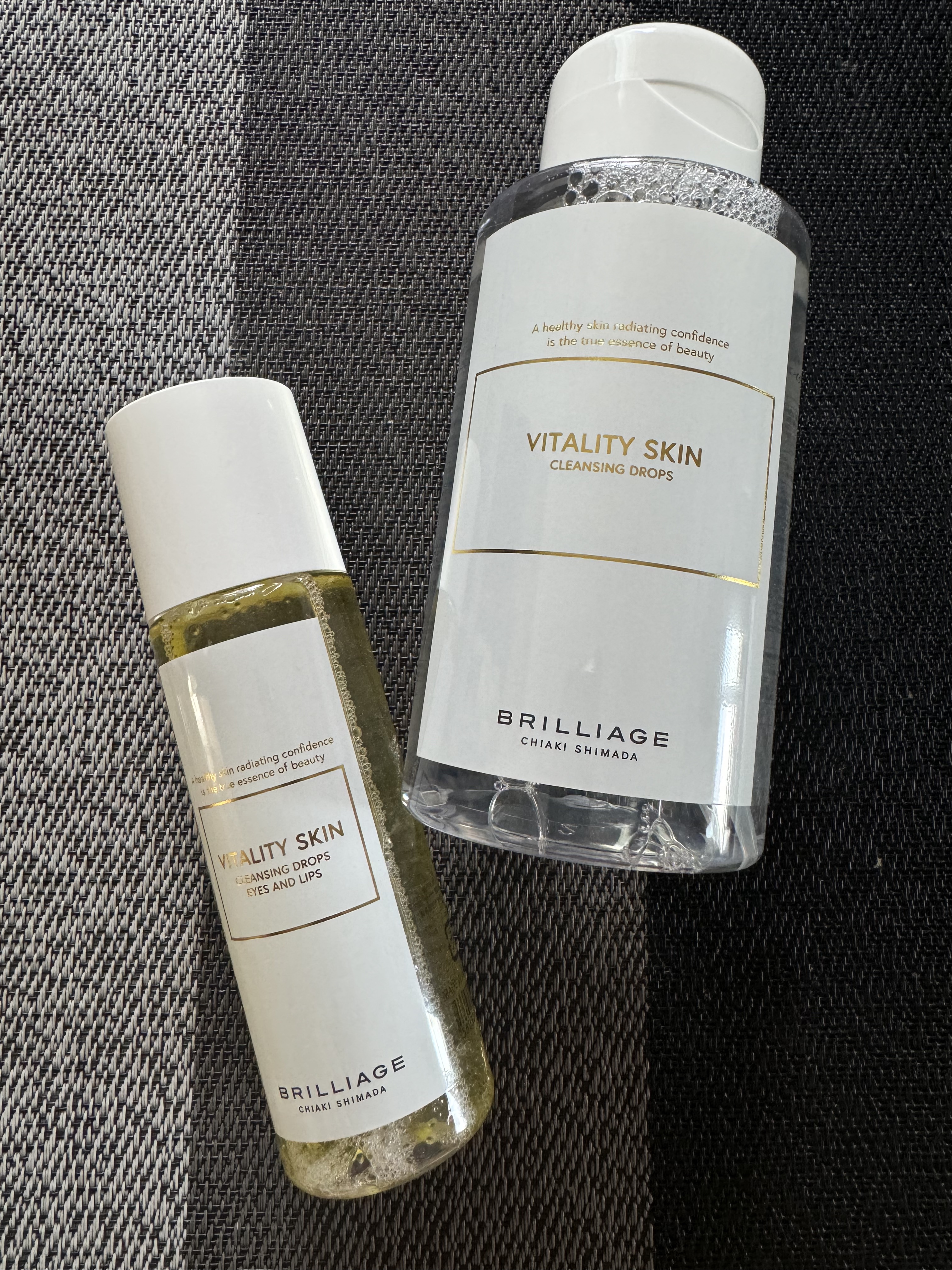 バイタリティ スキン クレンジングドロップス (クレンジングウォーター)/ブリリアージュ/クレンジングウォーターを使ったクチコミ（1枚目）