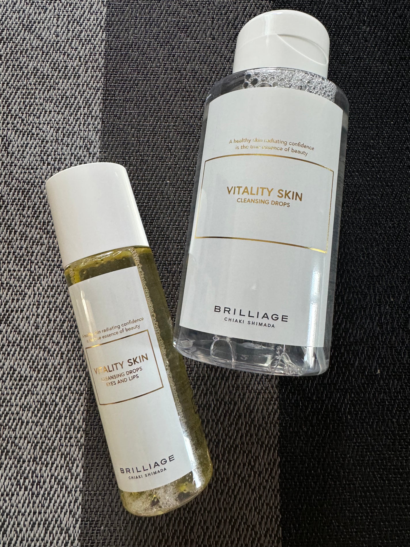 バイタリティ スキン クレンジングドロップス (クレンジングウォーター)/ブリリアージュ/クレンジングウォーターを使ったクチコミ(1枚目)