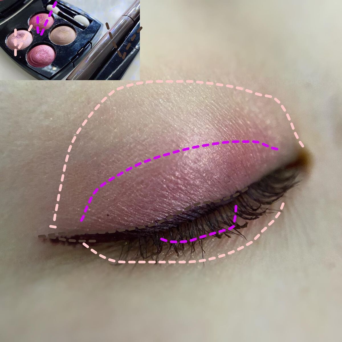 ルージュ アリュール 206 イリュージョン/CHANEL/口紅を使ったクチコミ（3枚目）