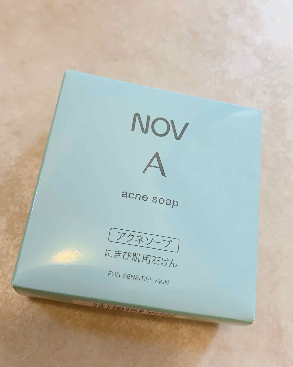 ノブ Ａ アクネソープ/NOV/洗顔石鹸を使ったクチコミ（1枚目）