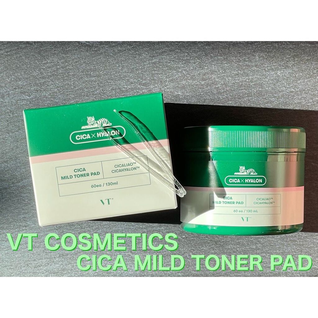 CICA マイルドトナーパッド/VT/トナーパッドを使ったクチコミ（1枚目）