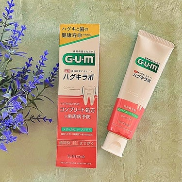 ガム・ハグキラボ デンタルペースト/GUM/歯磨き粉を使ったクチコミ（2枚目）