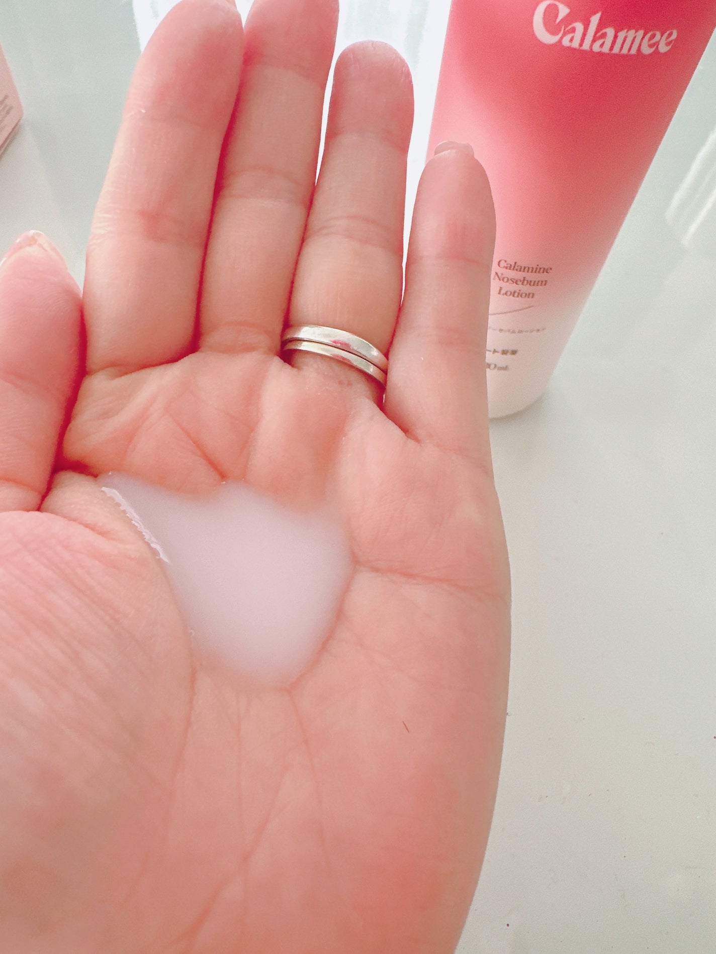 カラミー カラミンノーセバムジェル/Calamee/フェイスクリームを使ったクチコミ(4枚目)
