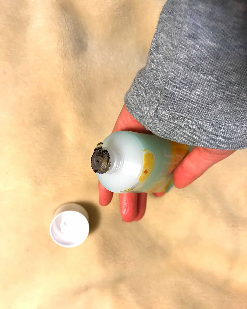 モイスチャーハンドジェリー グレープフルーツ＆ホワイトムスク/Pure Smile/ハンドクリームを使ったクチコミ（3枚目）