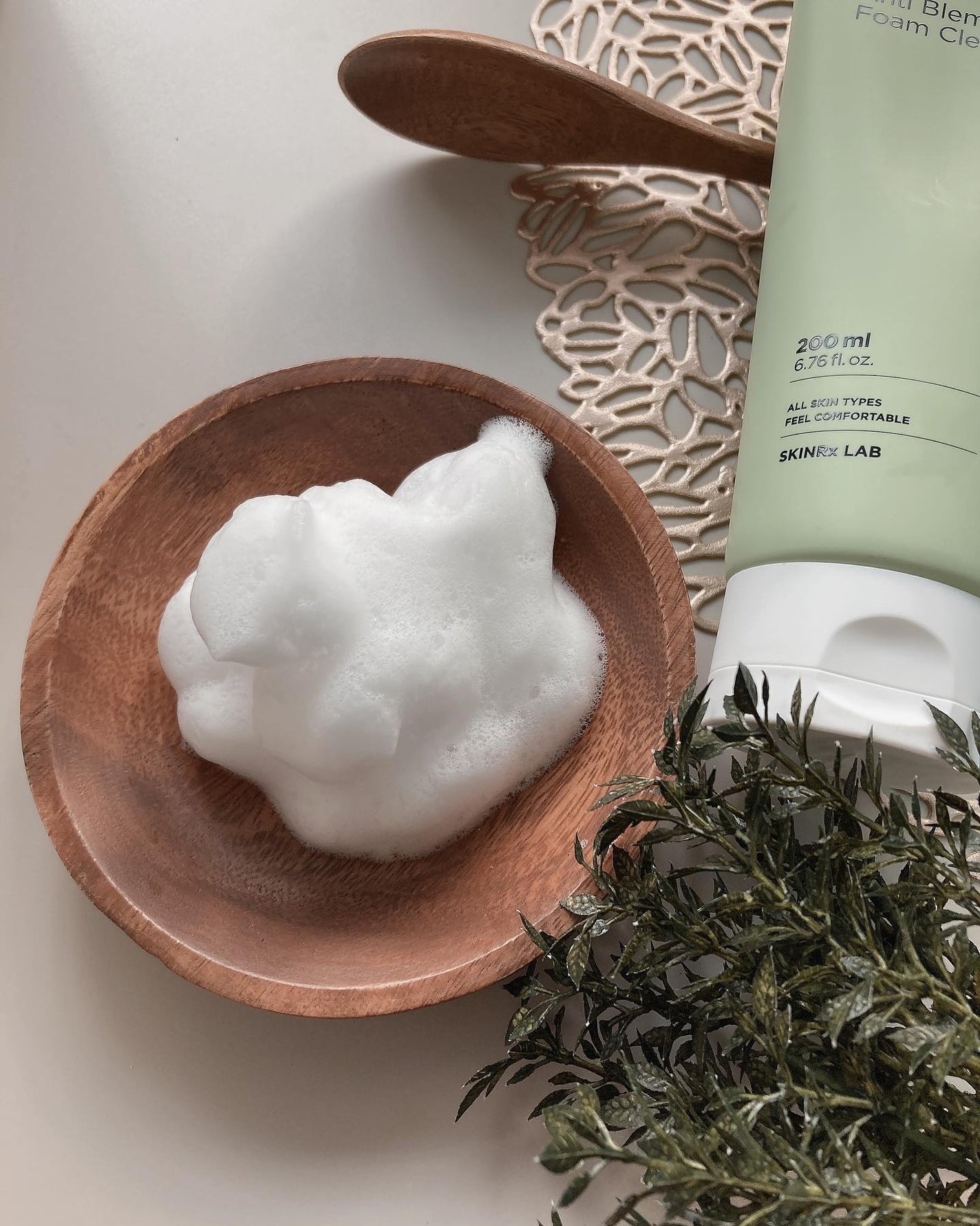 マデノルバイオームアンチブレミッシュフォームクレンザー/SKINRx LAB/洗顔フォームを使ったクチコミ(3枚目)