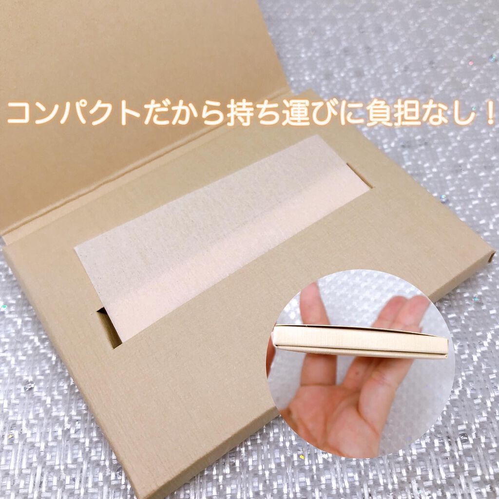 紙おしろい/無印良品/あぶらとり紙を使ったクチコミ(2枚目)