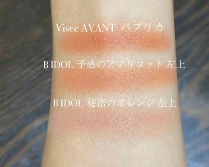 THE アイパレR/b idol/アイシャドウパレットを使ったクチコミ(5枚目)