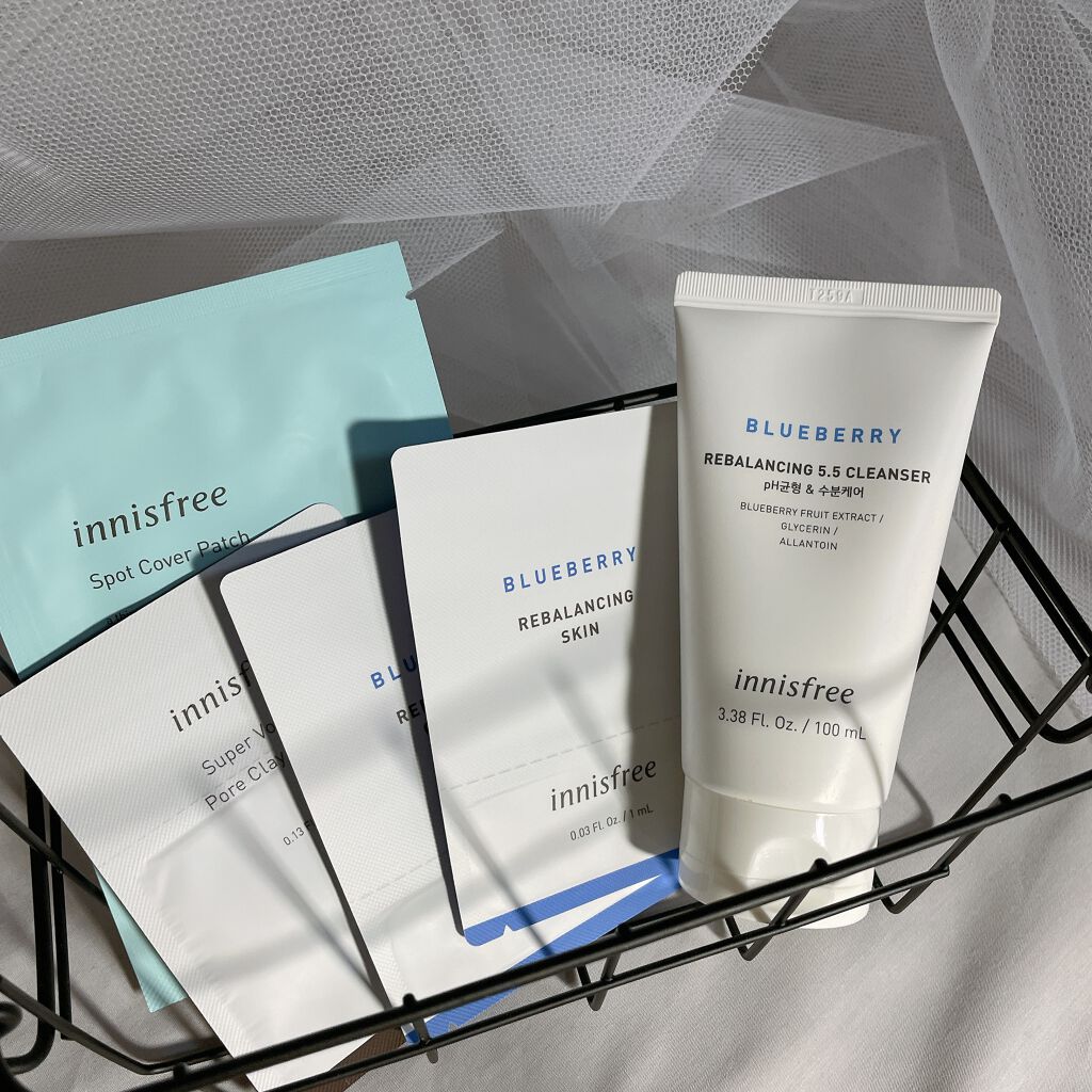ブルーベリー バランシング 5.5 クレンザー/innisfree/洗顔フォームを使ったクチコミ(3枚目)
